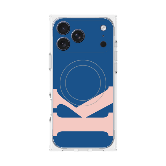 Premium Square Case with MagSafe［ Original - initial color - K navy ］