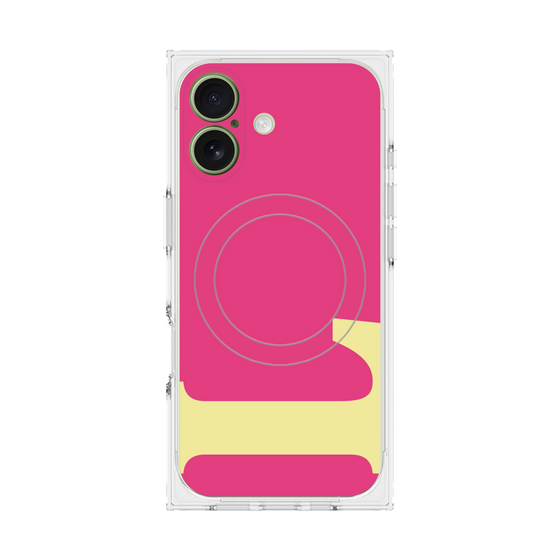 Premium Square Case with MagSafe［ Original - initial color - L pink ］