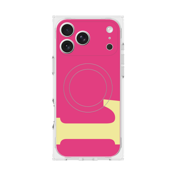 Premium Square Case with MagSafe［ Original - initial color - L pink ］