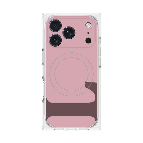 Premium Square Case with MagSafe［ Original - initial color - L dusty pink ］