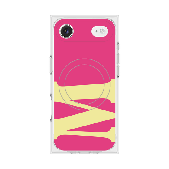 Premium Square Case with MagSafe［ Original - initial color - M pink ］