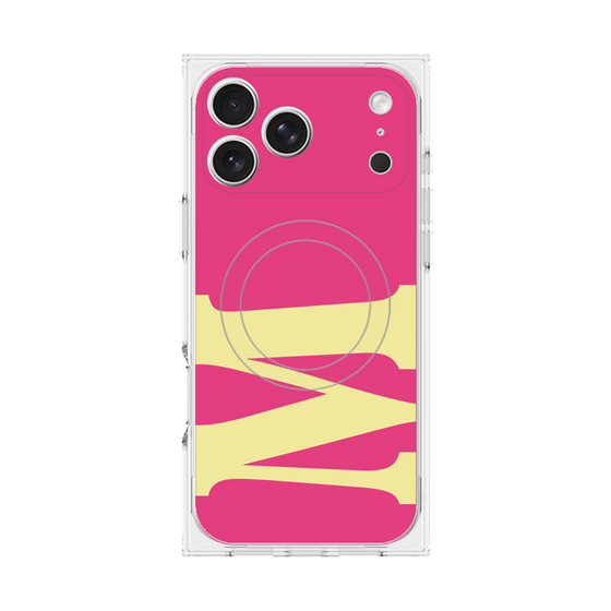 Premium Square Case with MagSafe［ Original - initial color - M pink ］