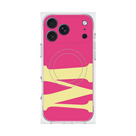 Premium Square Case with MagSafe［ Original - initial color - M pink ］