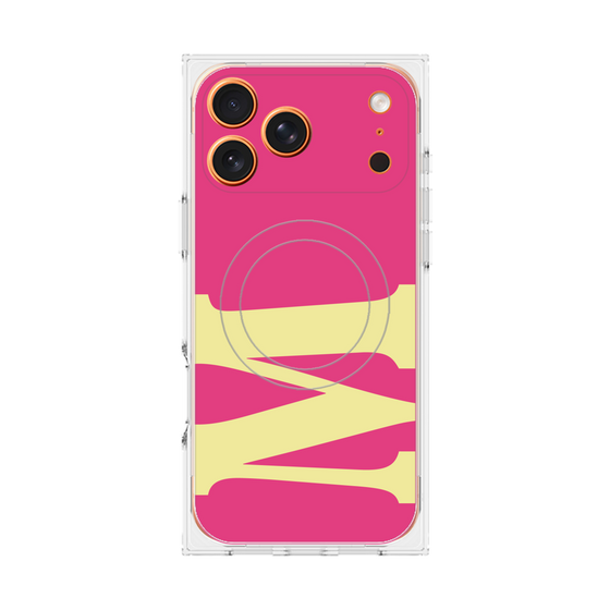 Premium Square Case with MagSafe［ Original - initial color - M pink ］