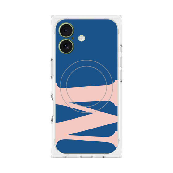 Premium Square Case with MagSafe［ Original - initial color - M navy ］