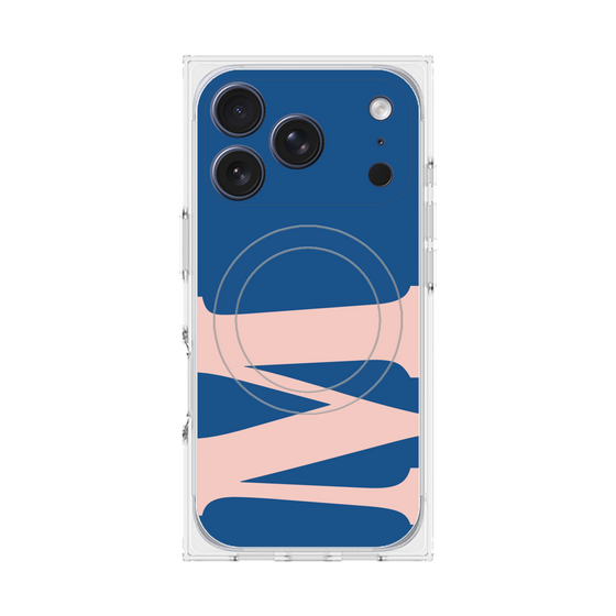 Premium Square Case with MagSafe［ Original - initial color - M navy ］