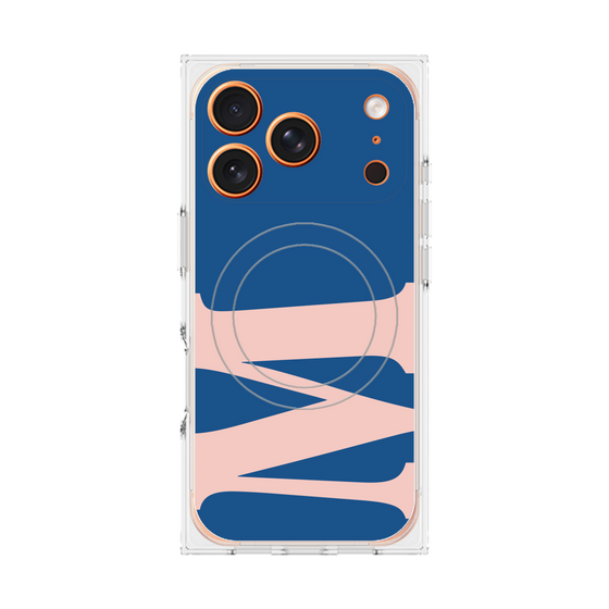 Premium Square Case with MagSafe［ Original - initial color - M navy ］