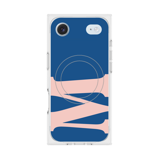 Premium Square Case with MagSafe［ Original - initial color - M navy ］