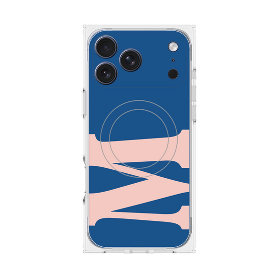 Premium Square Case with MagSafe［ Original - initial color - M navy ］