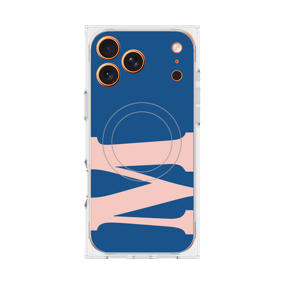 Premium Square Case with MagSafe［ Original - initial color - M navy ］