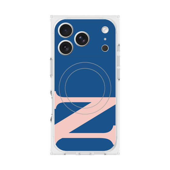 Premium Square Case with MagSafe［ Original - initial color - N navy ］