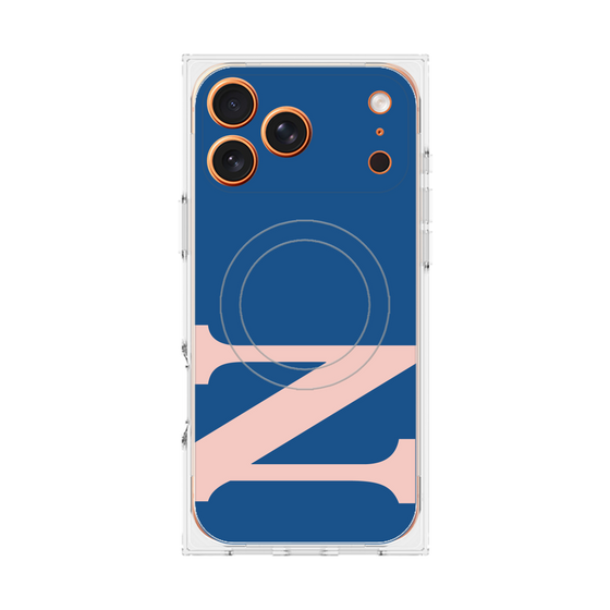 Premium Square Case with MagSafe［ Original - initial color - N navy ］