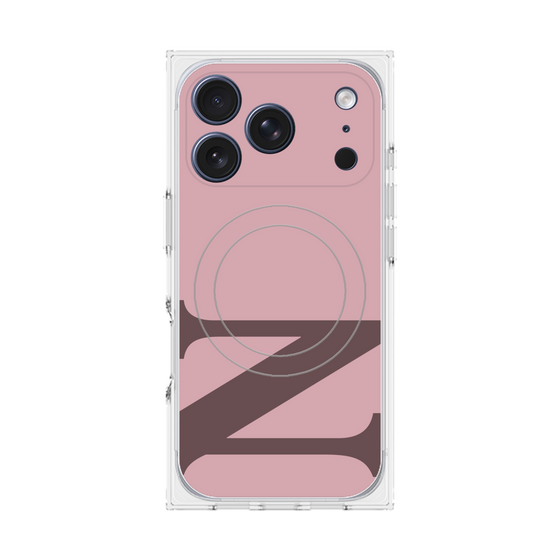 Premium Square Case with MagSafe［ Original - initial color - N dusty pink ］