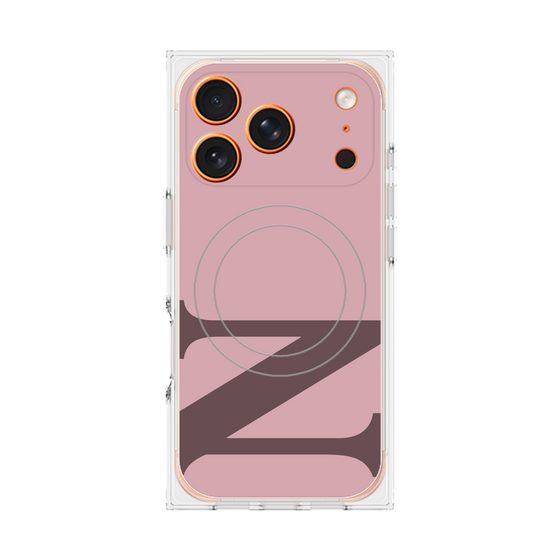 Premium Square Case with MagSafe［ Original - initial color - N dusty pink ］