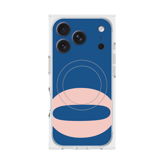 Premium Square Case with MagSafe［ Original - initial color - O navy ］