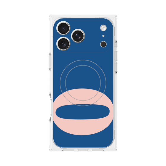 Premium Square Case with MagSafe［ Original - initial color - O navy ］