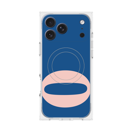 Premium Square Case with MagSafe［ Original - initial color - O navy ］