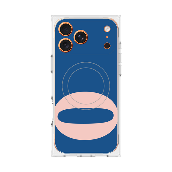 Premium Square Case with MagSafe［ Original - initial color - O navy ］