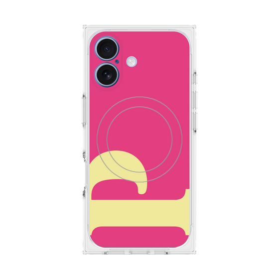 Premium Square Case with MagSafe［ Original - initial color - P pink ］