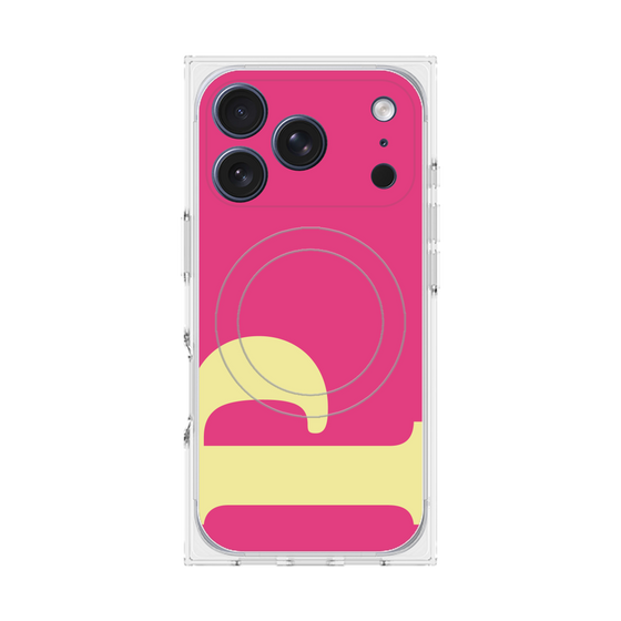Premium Square Case with MagSafe［ Original - initial color - P pink ］