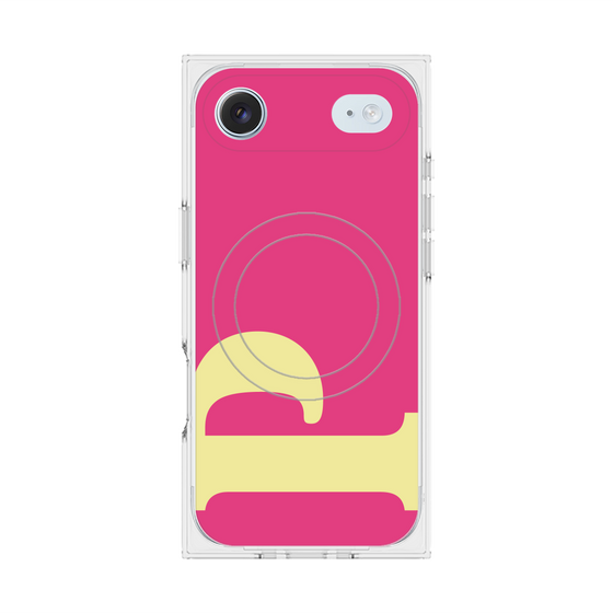 Premium Square Case with MagSafe［ Original - initial color - P pink ］