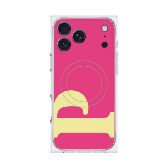 Premium Square Case with MagSafe［ Original - initial color - P pink ］