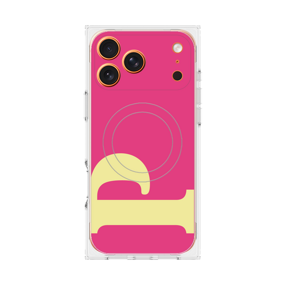 Premium Square Case with MagSafe［ Original - initial color - P pink ］