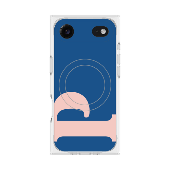 Premium Square Case with MagSafe［ Original - initial color - P navy ］