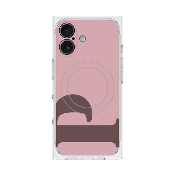 Premium Square Case with MagSafe［ Original - initial color - P dusty pink ］