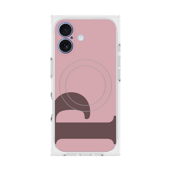 Premium Square Case with MagSafe［ Original - initial color - P dusty pink ］