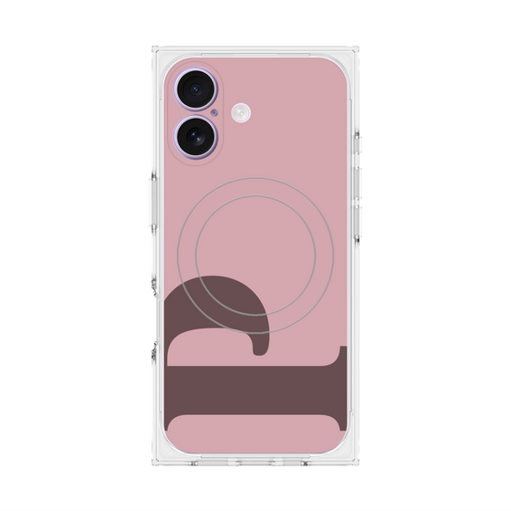 Premium Square Case with MagSafe［ Original - initial color - P dusty pink ］