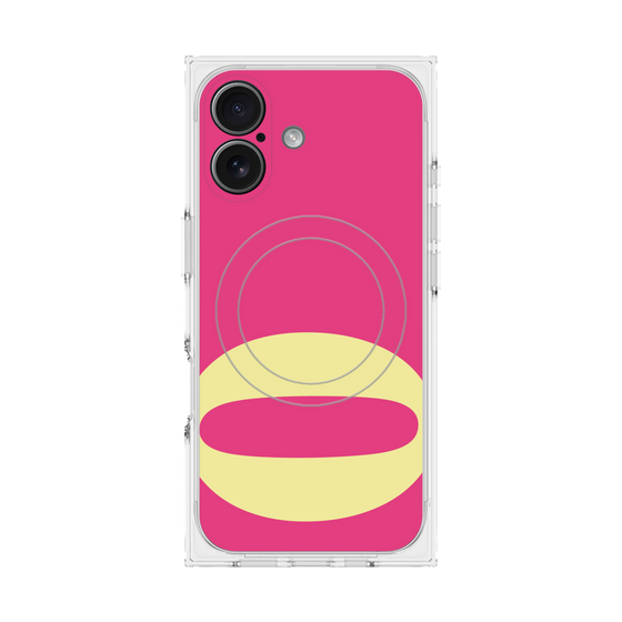 Premium Square Case with MagSafe［ Original - initial color - Q pink ］