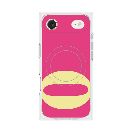 Premium Square Case with MagSafe［ Original - initial color - Q pink ］