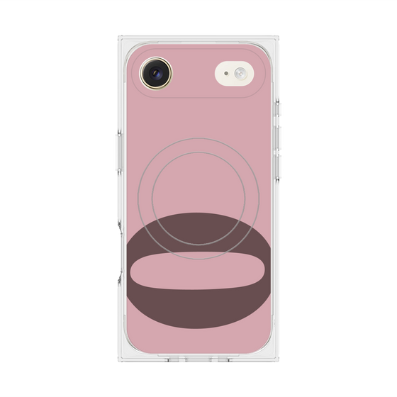 Premium Square Case with MagSafe［ Original - initial color - Q dusty pink ］