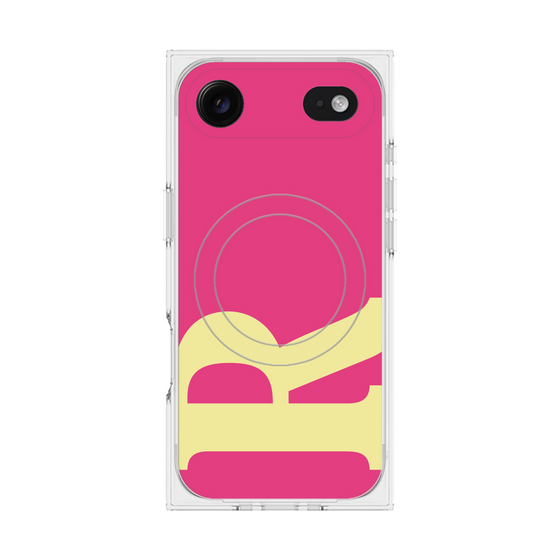 Premium Square Case with MagSafe［ Original - initial color - R pink ］