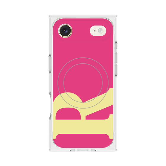 Premium Square Case with MagSafe［ Original - initial color - R pink ］