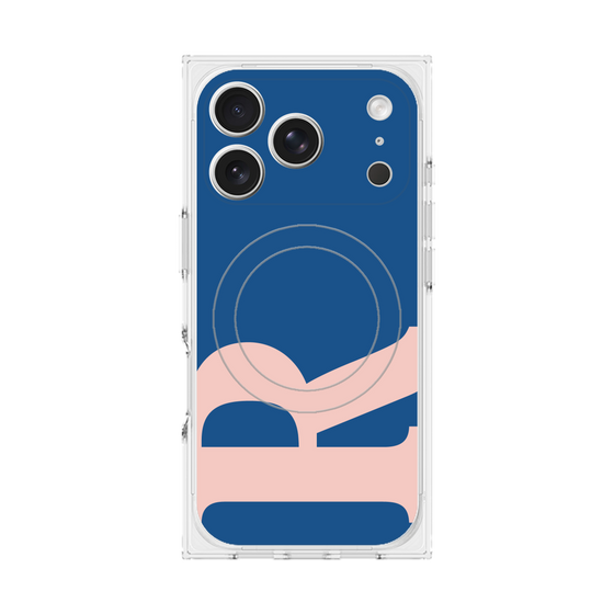 Premium Square Case with MagSafe［ Original - initial color - R navy ］