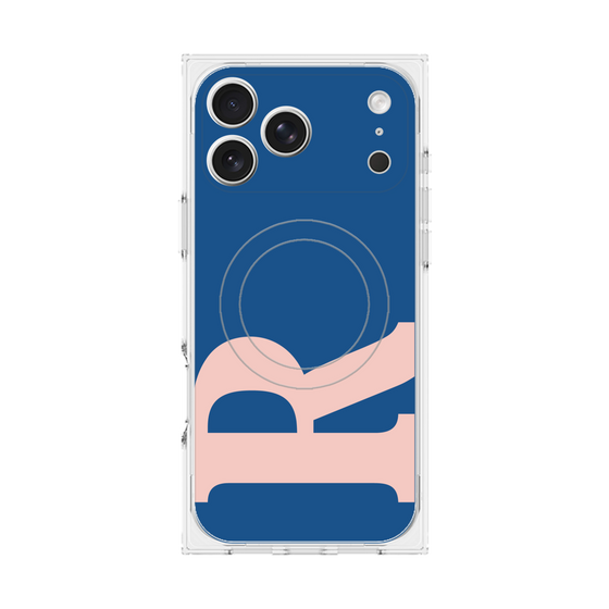 Premium Square Case with MagSafe［ Original - initial color - R navy ］
