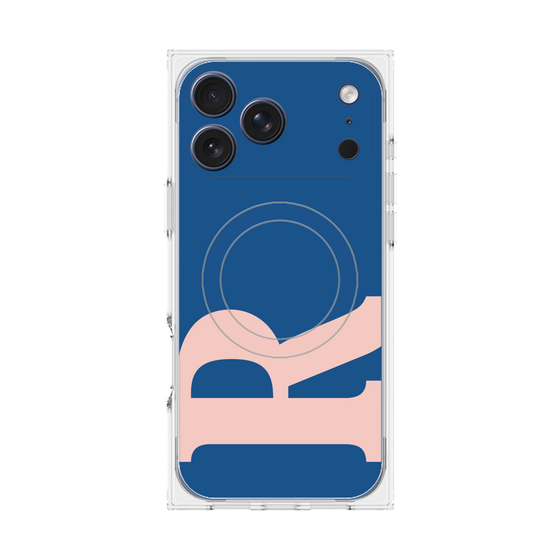 Premium Square Case with MagSafe［ Original - initial color - R navy ］