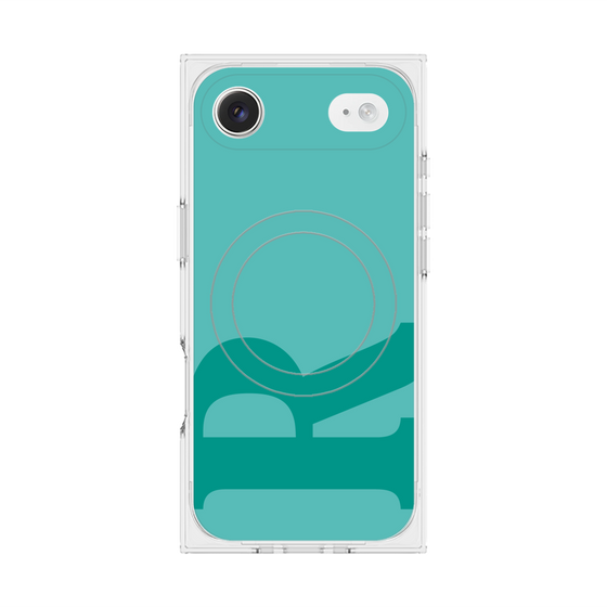 Premium Square Case with MagSafe［ Original - initial color - R light green ］