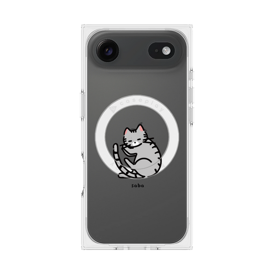 Premium Square Case with MagSafe［ Original - CASEPLAY Cat - Saba ］
