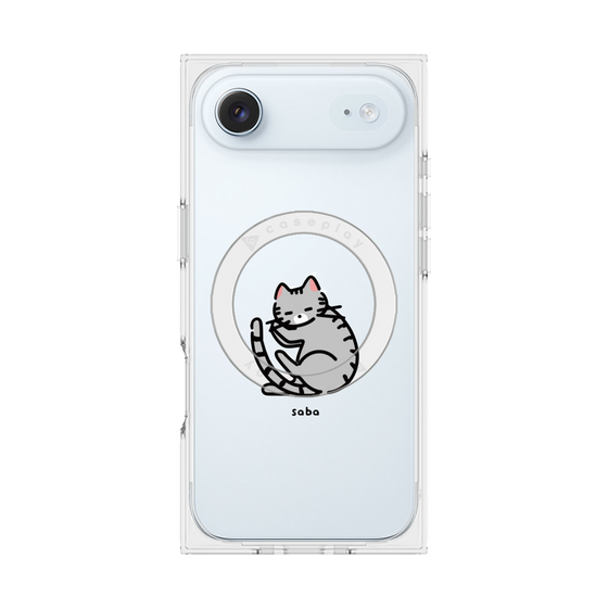 Premium Square Case with MagSafe［ Original - CASEPLAY Cat - Saba ］