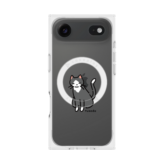 Premium Square Case with MagSafe［ Original - CASEPLAY Cat - tuxedo ］