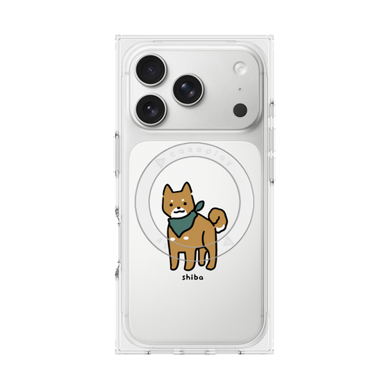 Premium Square Case with MagSafe［ Original - CASEPLAY Dog - shiba ］