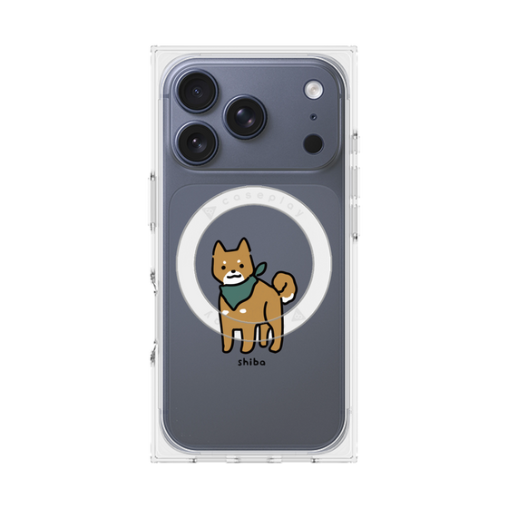 Premium Square Case with MagSafe［ Original - CASEPLAY Dog - shiba ］