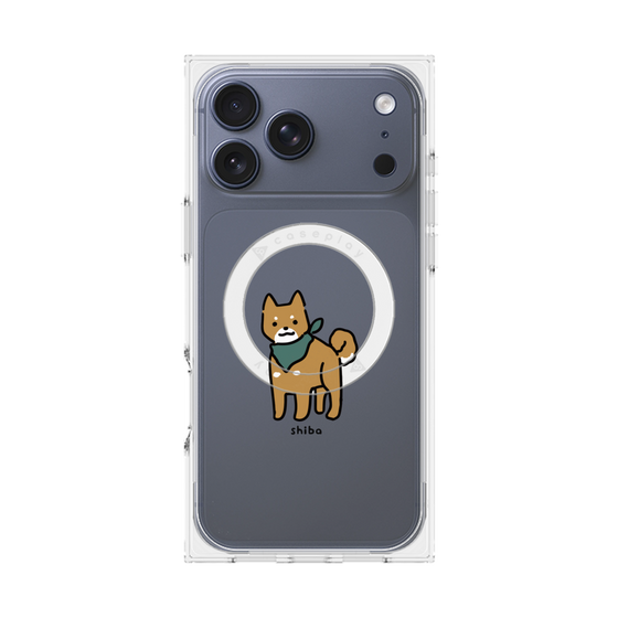 Premium Square Case with MagSafe［ Original - CASEPLAY Dog - shiba ］