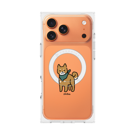 Premium Square Case with MagSafe［ Original - CASEPLAY Dog - shiba ］