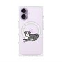 Premium Square Case with MagSafe［ Original - CASEPLAY Dog - border collie ］