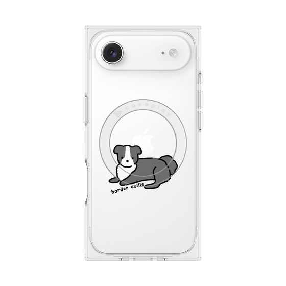 Premium Square Case with MagSafe［ Original - CASEPLAY Dog - border collie ］