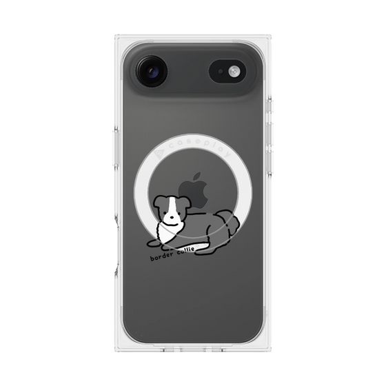 Premium Square Case with MagSafe［ Original - CASEPLAY Dog - border collie ］